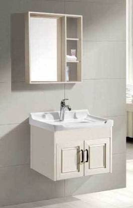 DEVALKO Aluminium Bathroom Vanity With Mirror Prima - LW6040 Wall Hung Basin