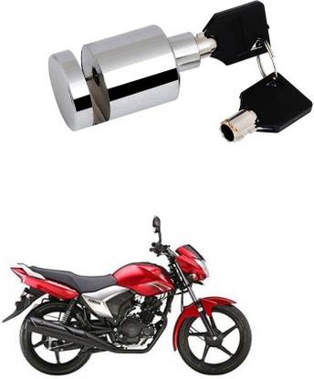 AXWee Heavy Disk-Lock-Round-Chrome-Bike 968 Disc Lock