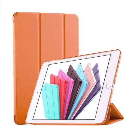 DuraSafe Cases Flip Cover for iPad PRO 12.9" 1 Gen 2015 [ A1584 A1652 ] Durable Smart Tri Fold Cover with Translucent Back