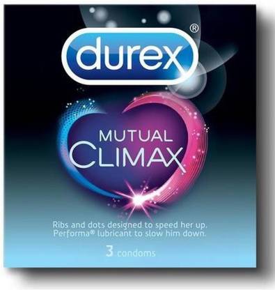 DUREX Mutual Climax (3 Condoms) Pack Condom (3s) Condom