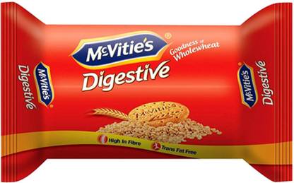 McVitie's DIGESTIVE BISCUITS High Fiber Biscuit