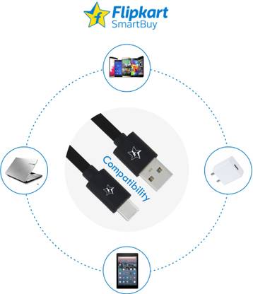 Flipkart SmartBuy USB Type C Cable 2 A 1 m ACRPB1M02