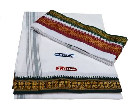 MPS Solid Men Dhoti