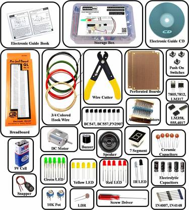 INSIGNIA LABS Ultimate Electronic Components Electronic Hobby Kit