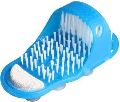 INFINITY USE Random Easy Feet Foot Scrubber and Cleaning Slipper (Blue)