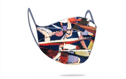 VALENCLUB Washable Reusable Face Masks for Germ Protection | 4 layer face | Anti virus, air pollution, dust | Pack of 3 Safe mouth cove SPrint Washable Cloth Mask With Melt Blown Fabric Layer