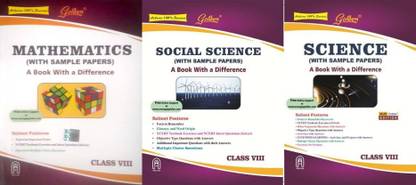 Golden Class 8 CBSE Mathematics + Science + Social Science (NCERT)