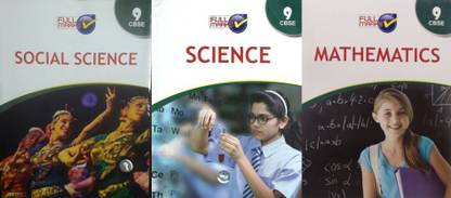Full Marks Class 9 Cbse Guide Math + Science + Social (NCERT)