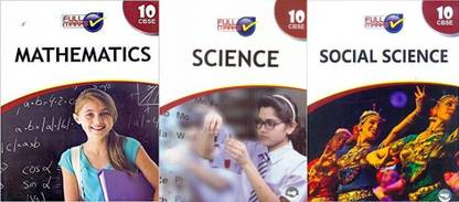 Full Marks Class 10 CBSE Guide Social + Science + Mathematics (NCERT)