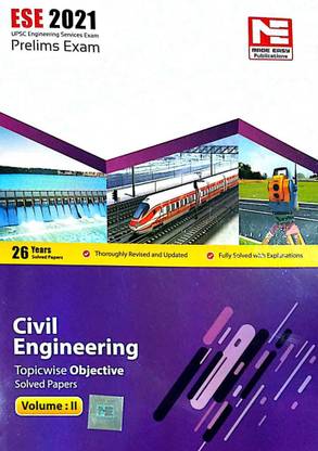 CIVIL ENGINEERING TOPICWISE OBJECTIVE SOLVED PAPERS - 2nd