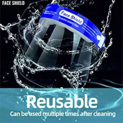 Sharon Full Face Shield Mask, face shield mask reusable, plastic, for man, for kids, for women, t88787 Face shield mask Safety Visor