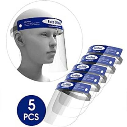 DIGIMART BIO Full Face Shield Mask, face shield mask reusable, plastic, for man, for kids, for women, y38805 Face shield mask Safety Visor