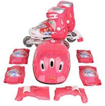 DISNEY Princess Inline Skate Combo Set In-line Skates - Size 27-30 US