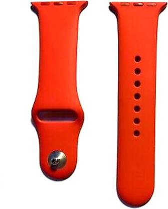 AmiiZone Siliocne Watch Strap for iWatch 38mm/40mm Red Small Size Smart Watch Strap