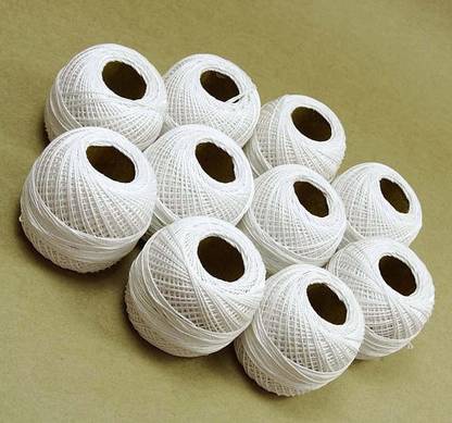 Tatting White Thread