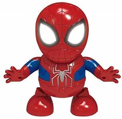 Dherik Tradworld Dancing Superhero Spider Man Action Figure , Lights and Music, Interactive Toy