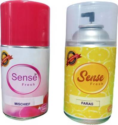 sense fresh MISCHIEF, FARASH Automatic Spray FARASH + MISCHIEF REFILLS 300ML 2-PIC