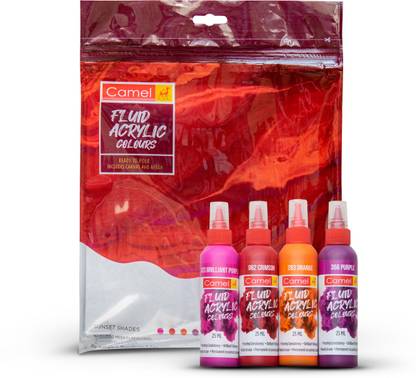 Camel Fluid Acrylic Kit - Sunset Series