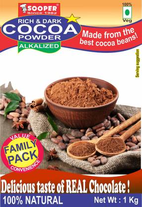 SOOPER COCOA POWDER 1 kg Cocoa Powder