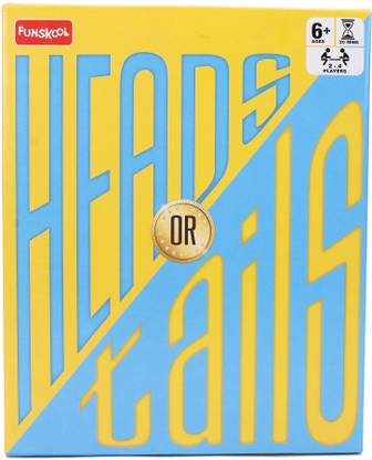 FUNSKOOL Heads Or Tails - Multicolor Party & Fun Board Game