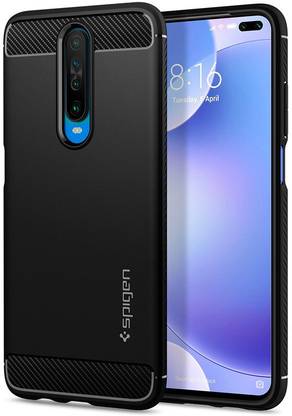 Spigen Rugged Armor Back Cover for POCO X2