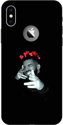 FULLYIDEA Back Cover for Apple iPhone XS Logo, DRAKE, BREAKUP, LOVE, RELATIONSHIP, HEART