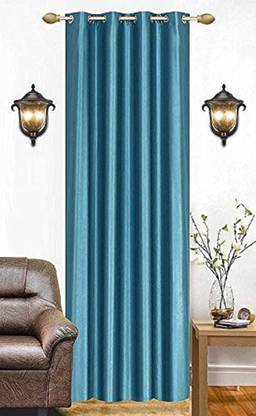 goycors 243 cm (8 ft) Polyester Semi Transparent Door Curtain Single Curtain