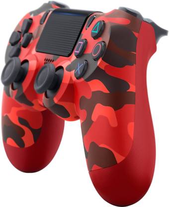 SONY DualShock 4 Wireless Controller for Playstation 4 – V2 – PS4 – Red Camo  Gamepad