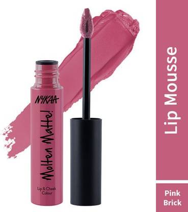 NYKAA New Molten Matte Lip & Cheek Colour Liquid Lipstick - Blair 03
