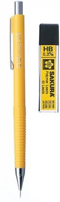 SAKURA Cushioning Point 0.3 mm Lead Box and Mechanical Pencil