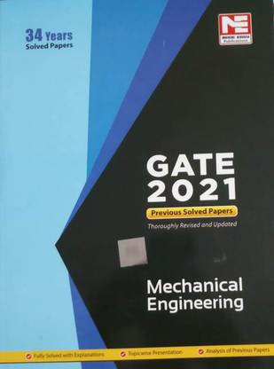 Gate 2021 Previous Solved Papers Mechanical Engineering 34 Years Solved Papers