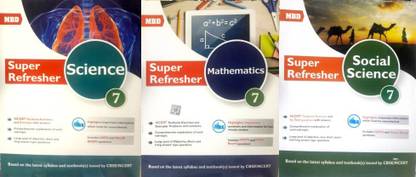 MBD CBSE Guide Class 7 Mathematics + Science Social Combo (NCERT)