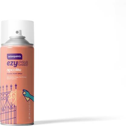 Asian Paints EzyCR8 Apcolite Enamel Smoke Grey Spray Paint 400 ml