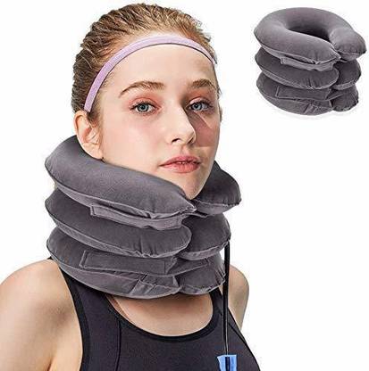 JANCOM Health Care Cervical Neck Traction Air Bag with 3Layer for Neck Support Neck Support