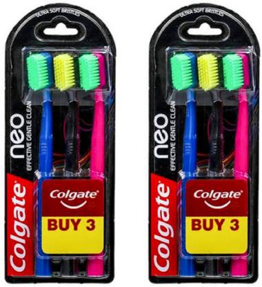 Colgate Neo Effective Gentle Clean #6 Ultra Soft Toothbrush