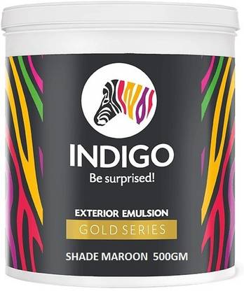 Indigo Emulsion MAROON MAROON Emulsion Wall Paint