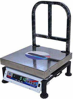 JAGRUTI SCALE Rolex Stainless steel Platform weighing machine 120 Kg Weighing Scale