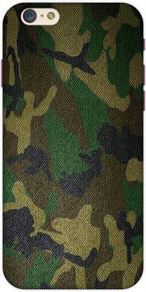 Artflix Back Cover for Apple Iphone 6S Plus ( Army Print , Camouflage )