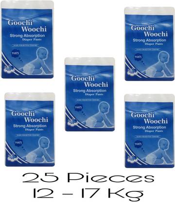 goochi woochi XL - Size 25 Piece Diaper Pants - XL