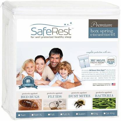 Saferest Zippered Double Size Mattress Cover