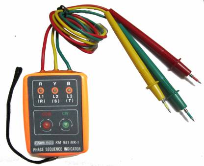 Kusam-meco Phase Sequence Meter(KM981MK-1) Digital Multimeter