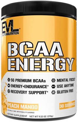 Evl BCAA ENERGY 30 SER PEACH MANGO BCAA