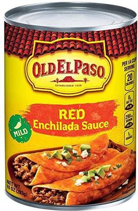 Old ELPaso Red Enchilada Sauce Mild, 283g Sauce