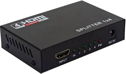 audiovan  TV-out Cable HDMI SPLITTER 4 PORT