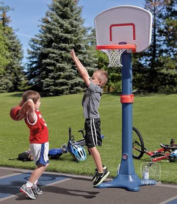 Step2 Shootin Hoops Pro Adjustable Basketball Set Basketball