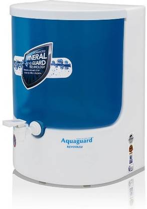 एक्वागार्ड Reviva 8 L RO + UV Water Purifier (White, Blue) 8 L वॉटर प्यूरीफायर