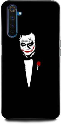 WallCraft Back Cover for Realme 6i, RMX2002 JOKER, BLACK WHITE, DARK KNIGHT, MOVIE, BATMAN, DC COMIC, FACE