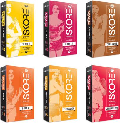 SKORE FLAVORED_PACK Condom