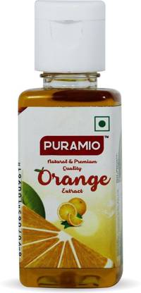 PURAMIO Natural & Premium Orange Extract, 50ml Orange Liquid Food Essence