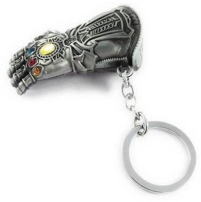 gtrp New Series Power Stone Marvel Metal Keychain Silver Key Chain
